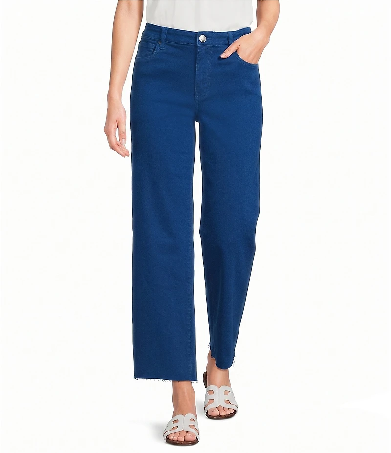 KUT from the Kloth Charlotte Denim High Rise Wide Leg Ankle Length Jeans