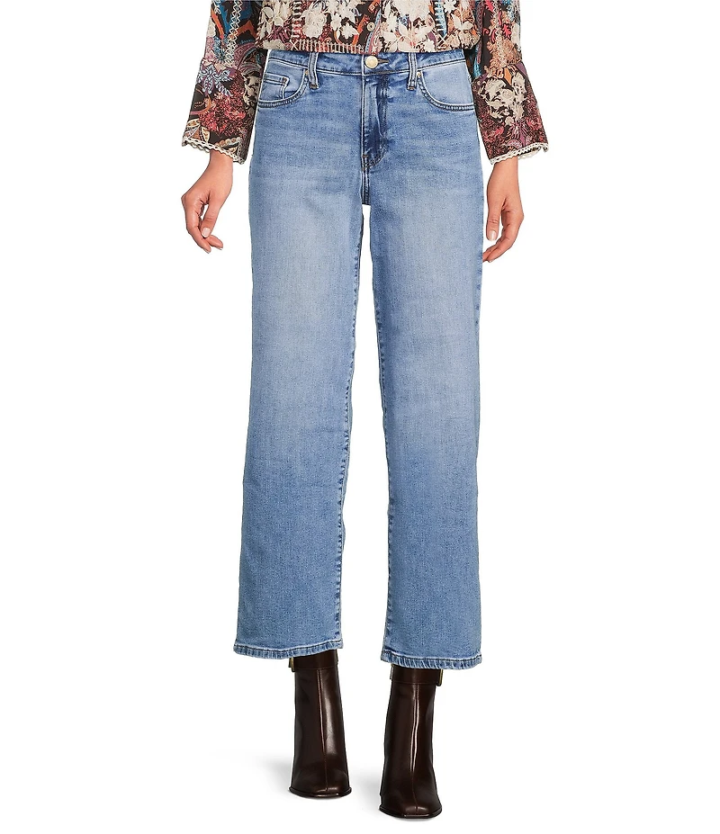 KUT from the Kloth Charlotte Denim High Rise Wide Leg Jeans