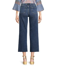 KUT from the Kloth Charlotte High Rise Fab At Fit Technique Culotte Crop Jeans