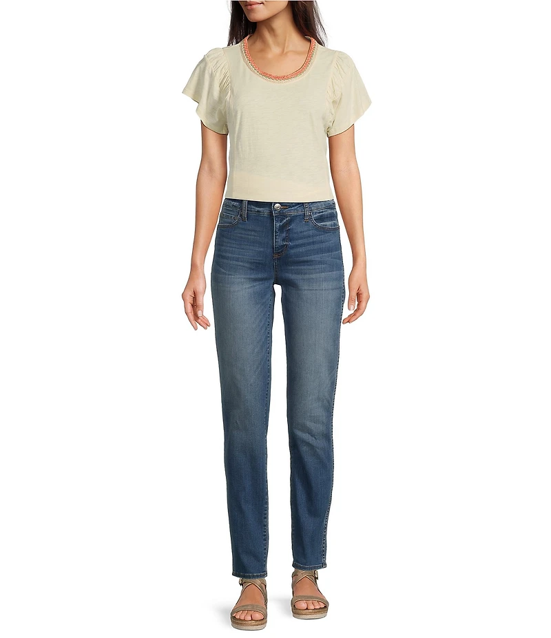 KUT from the Kloth Diana High Rise Fab Ab Fit Technique Skinny Jeans