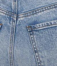 KUT from the Kloth Gwen Denim High Rise Wide Leg Crop Length Jeans