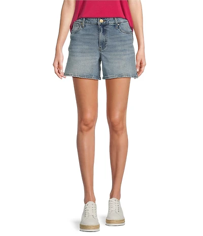 KUT from the Kloth Jane Stretch Denim High Rise Shorts