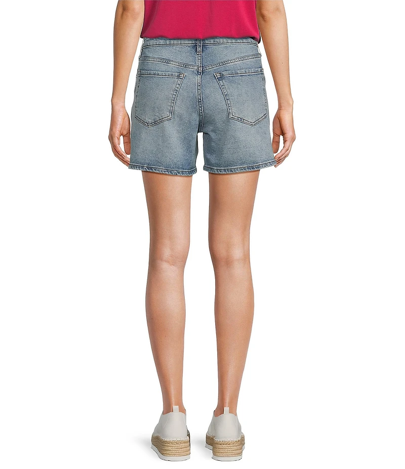 KUT from the Kloth Jane Stretch Denim High Rise Shorts