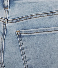 KUT from the Kloth Kelsey Denim High-Rise Wide Leg Ankle Jeans
