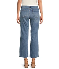 KUT from the Kloth Kelsey High Rise Flare-Inset Leg Fab Ab Technology Stretch Denim Jeans