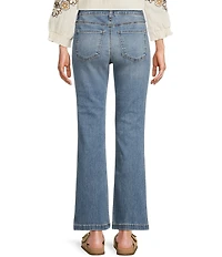 KUT from the Kloth Kelsey Stretch Denim High Rise Ankle Flare Jeans