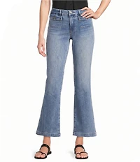 KUT from the Kloth Kelsey Stretch Denim High Rise Flare Leg Ankle Jeans