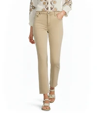 KUT from the Kloth Kelsey Stretch Denim High Rise Flare Leg Ankle Length Jeans