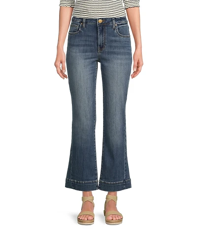 KUT from the Kloth Kelsey Stretch Denim High Rise Flare Leg Jeans