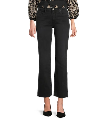 KUT from the Kloth Kelsey Stretch Denim High Rise Wide Leg Ankle Jeans