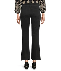 KUT from the Kloth Kelsey Stretch Denim High Rise Wide Leg Ankle Jeans
