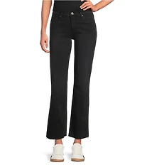 KUT from the Kloth Kelsey Stretch Denim High Rise Wide Leg Ankle Jeans