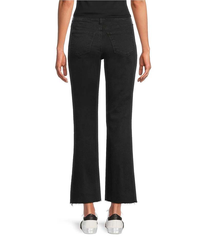 KUT from the Kloth Kelsey Stretch Denim High Rise Wide Leg Ankle Jeans