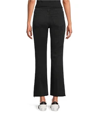 KUT from the Kloth Kelsey Stretch Denim High Rise Wide Leg Ankle Jeans