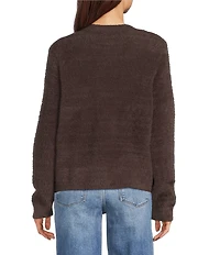 KUT from the Kloth Maxine Knit Scoop Neck Long Sleeve Sweater