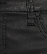 KUT from the Kloth Meg Coated High Rise Wide Leg Jeans