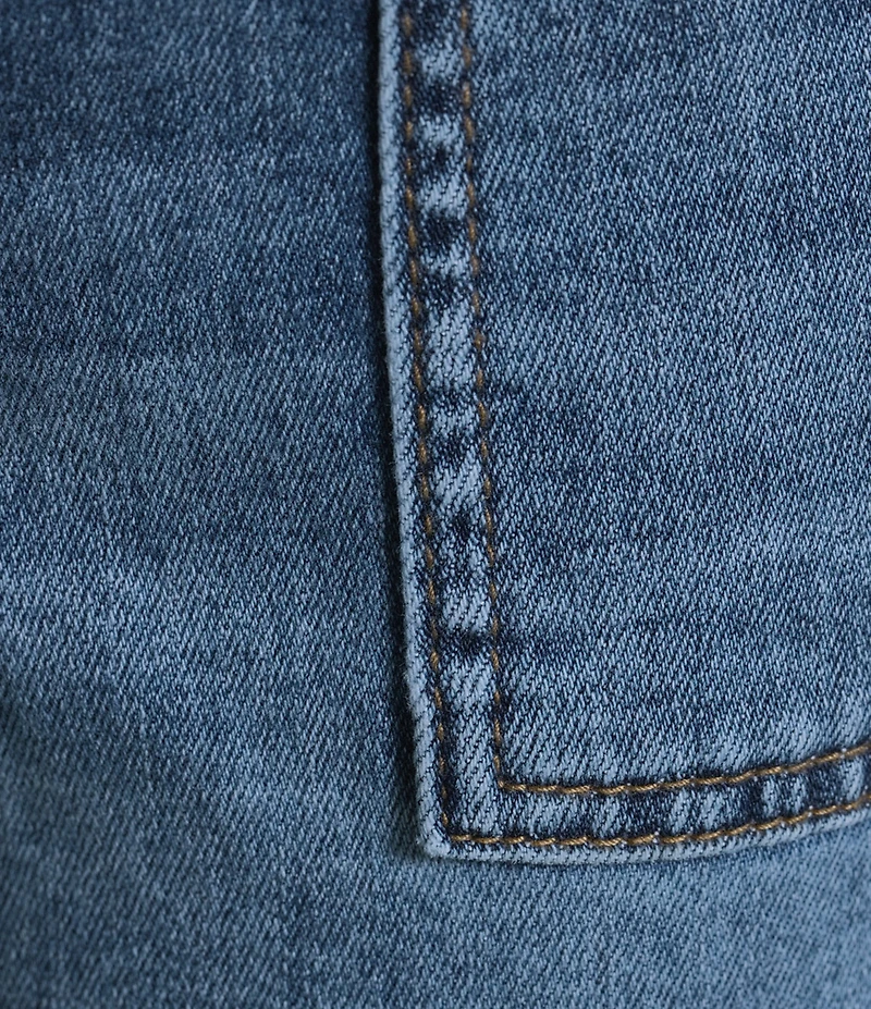 KUT from the Kloth Meg Stretch Denim High Rise Wide Leg Ankle Length Jeans