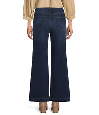KUT from the Kloth Meg Stretch Denim High Rise Wide Leg Jeans
