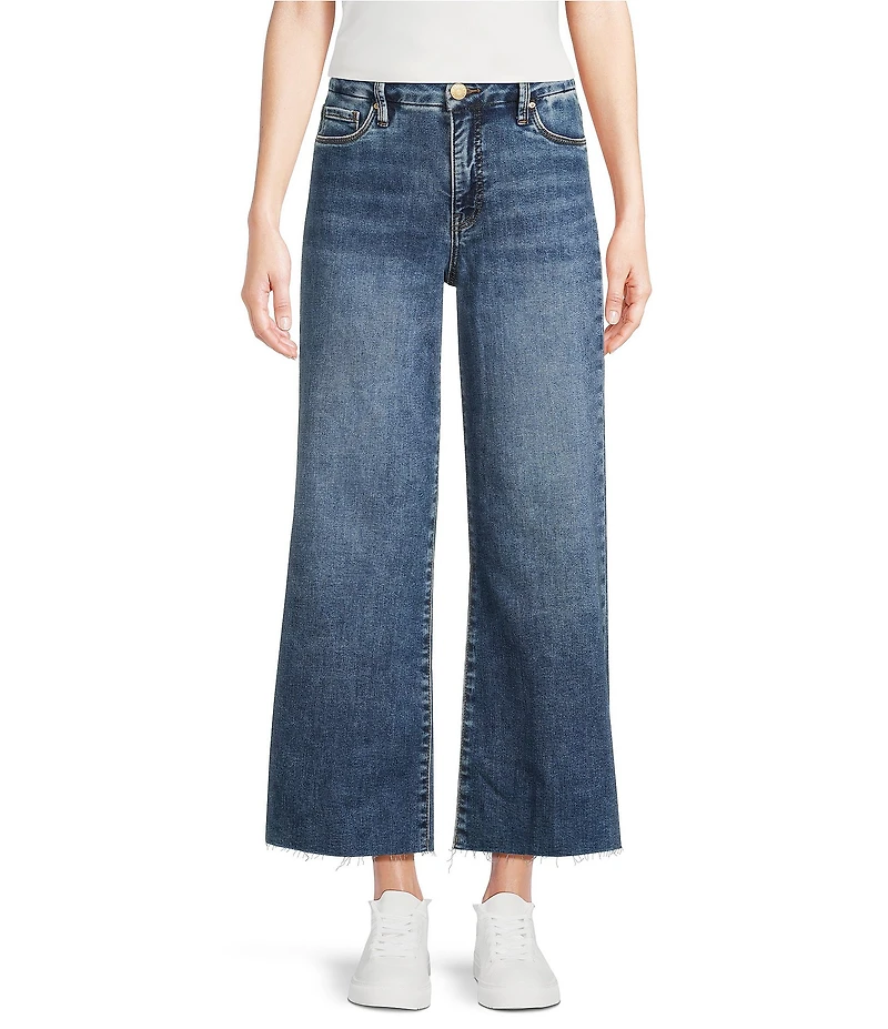 KUT from the Kloth Meg Stretch Denim High Rise Wide Leg Jeans