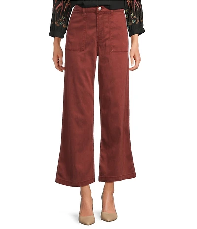 KUT from the Kloth Meg Twill High Rise Wide Leg Jeans