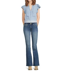 KUT from the Kloth Natalie Stretch Denim High Rise Bootcut Jeans