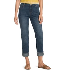 KUT From The Kloth Petite Size Amy Crop Jeans