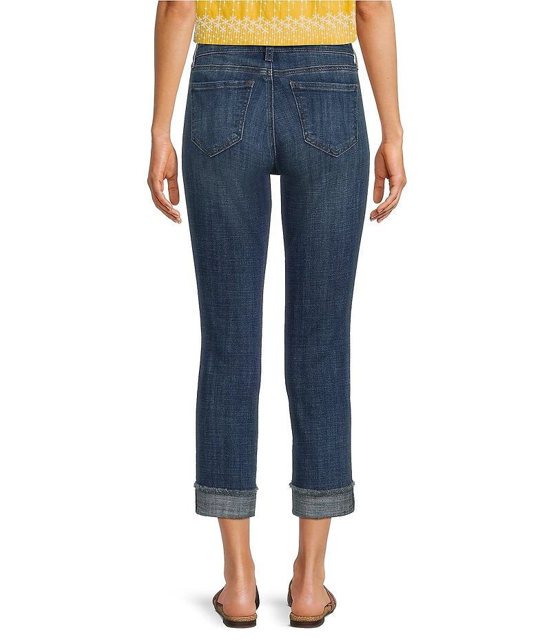 KUT From The Kloth Petite Size Amy Crop Jeans