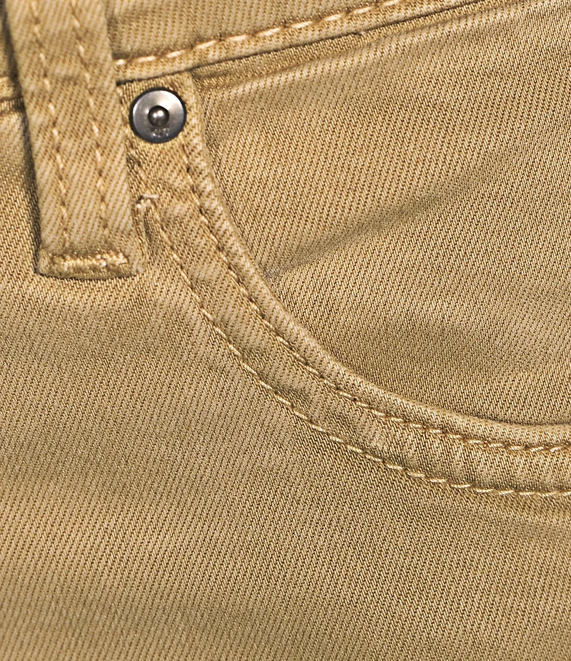 KUT from the Kloth Petite Size Amy Stretch Denim Mid Rise Cropped Straight Leg Jeans