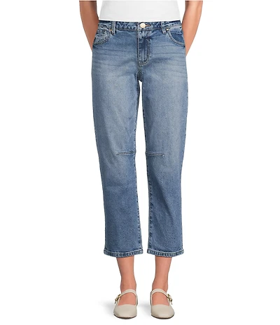 KUT from the Kloth Petite Size Ashley High Rise Slouchy Barrel Jeans
