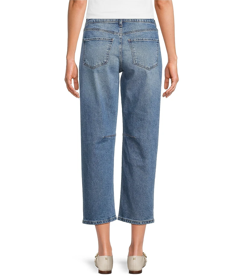 KUT from the Kloth Petite Size Ashley High Rise Slouchy Barrel Jeans
