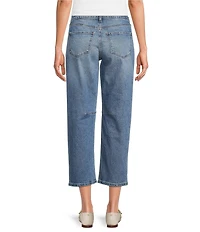 KUT from the Kloth Petite Size Ashley High Rise Slouchy Barrel Jeans