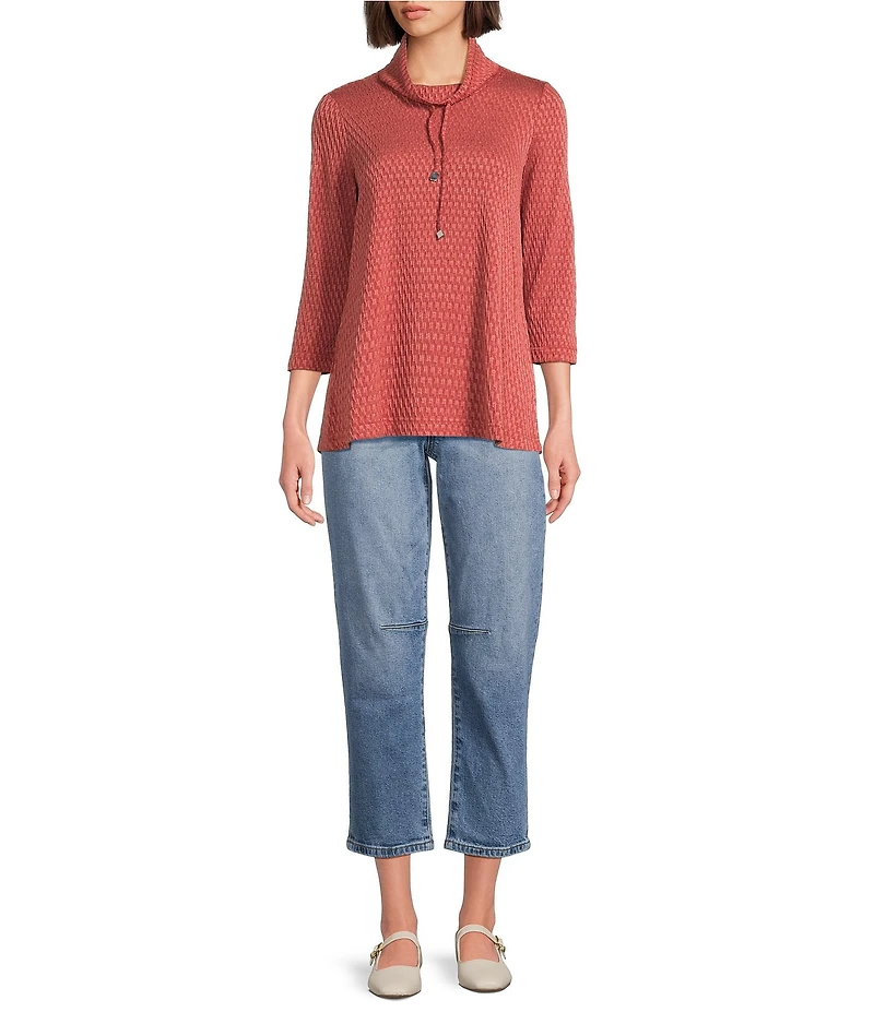 KUT from the Kloth Petite Size Ashley High Rise Slouchy Barrel Jeans