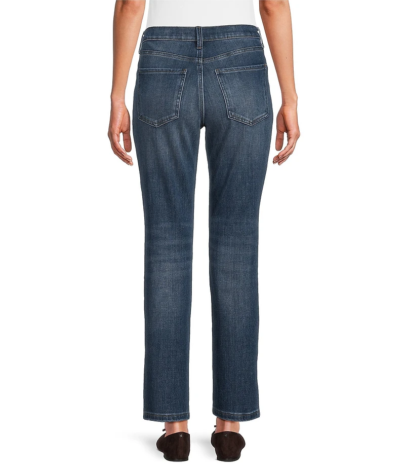 KUT From The Kloth Petite Size Blair Straight Leg Ankle Jean