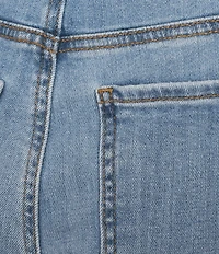 KUT from the Kloth Petite Size Meg Soft Stretch Denim High Rise Wide Leg Jeans