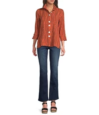 KUT from the Kloth Petite Size Natalie Bootcut Ankle Jeans