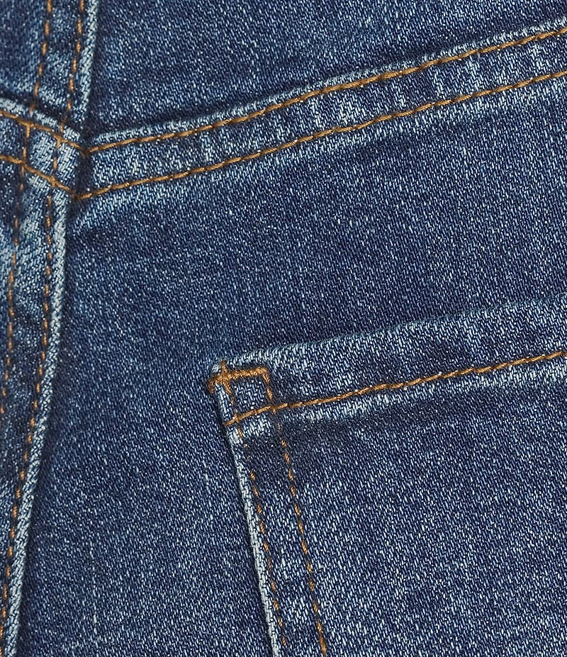 KUT from the Kloth Petite Size Stretch Denim Sienna High Rise Straight Leg Jeans