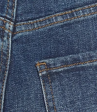 KUT from the Kloth Petite Size Stretch Denim Sienna High Rise Straight Leg Jeans