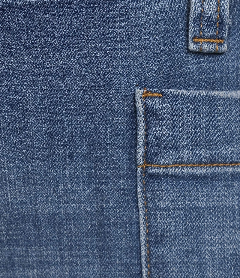 KUT from the Kloth Plus Size Amy Straight Leg Crop Jeans