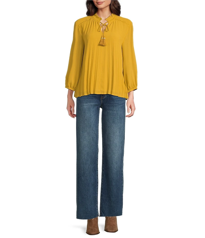 KUT from the Kloth Sienna Stretch Denim High Rise Straight Leg Ankle Jeans