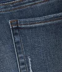 KUT from the Kloth Stevie High Rise Straight Leg Exposed Button Fly Denim Jeans
