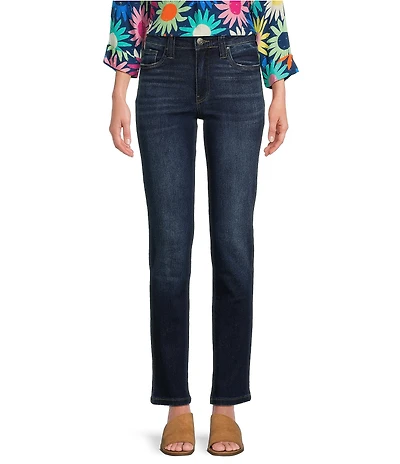 KUT from the Kloth Stevie High Rise Straight Leg Jean
