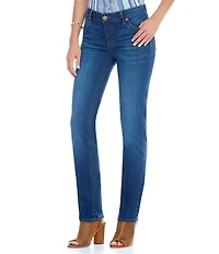 KUT from the Kloth Stevie Slight Knicking Straight Leg Jeans