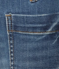 KUT from the Kloth Stretch Denim Charlotte High Rise Seamed Wide Leg Jeans