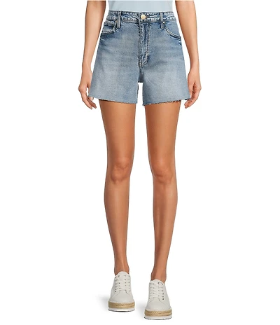 KUT from the Kloth Taylor High Rise Stretch Denim Shorts