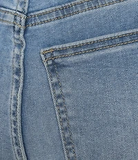 KUT from the Kloth Woven Denim High-Rise Wide Leg Full Jeans