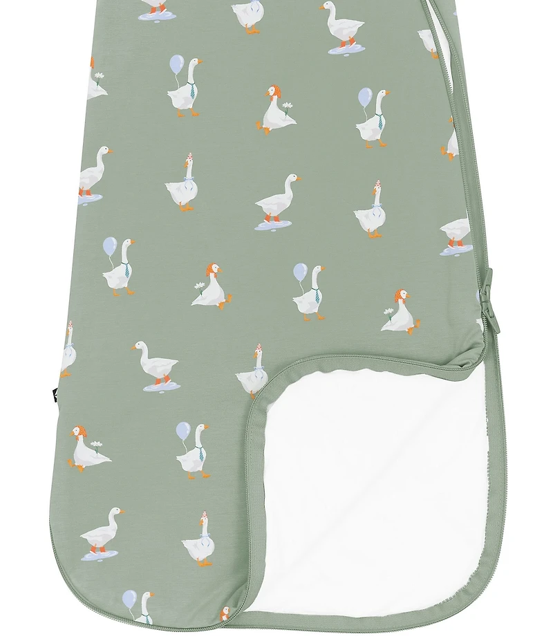 Kyte BABY Baby Boys Bamboo Silly Goose Print Sleep Bag 1.0