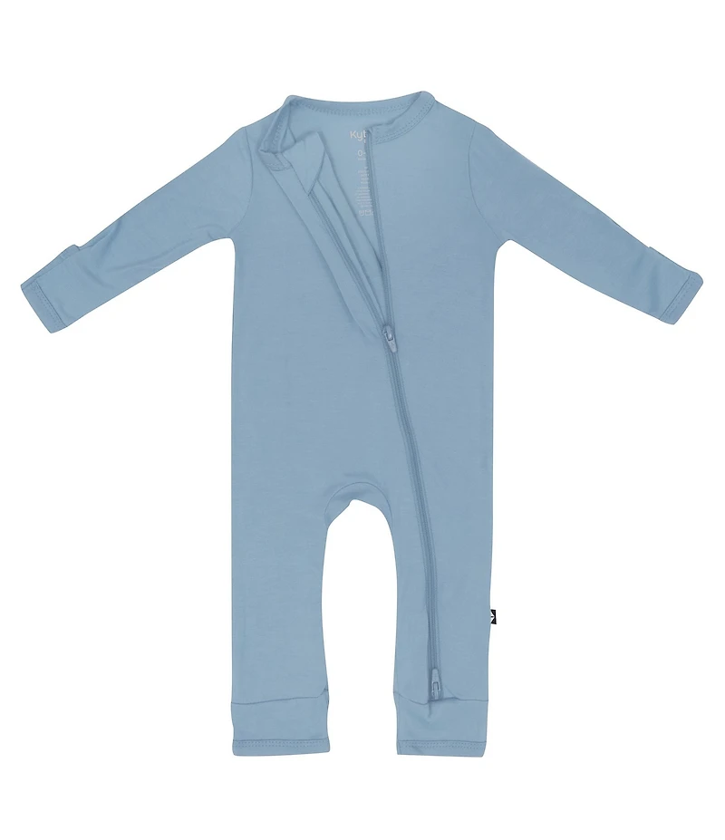 Kyte BABY Baby Boys Bamboo Zip Front Coverall