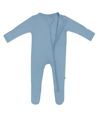 Kyte BABY Baby Boys Bamboo Zip Front Footie
