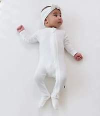 Kyte BABY Baby Boys Bamboo Zip Front Footie