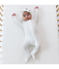 Kyte BABY Baby Boys Bamboo Zip Front Footie